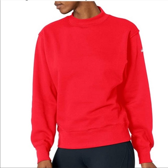 Alo Yoga Red Sweatshirt